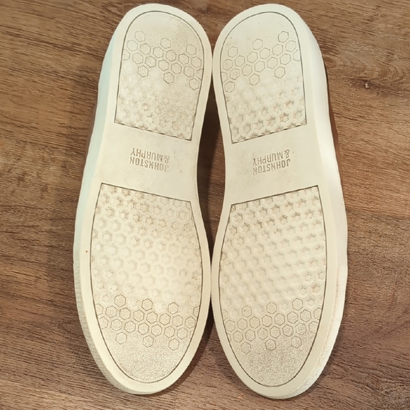 👞 Johnston & Murphy Men's Brown Leather Sneakers - Picture 3 of 10